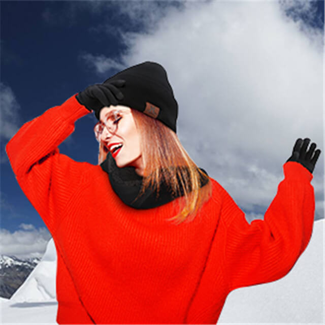 Winter Hat Scarf Gloves