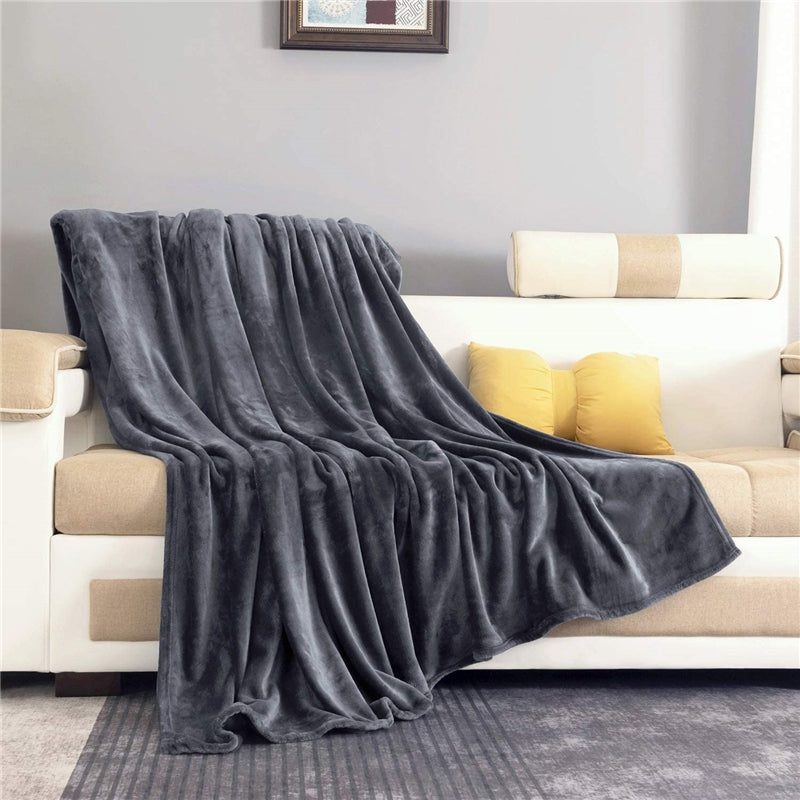 Flannel Microfiber Sofa Bed Blankets