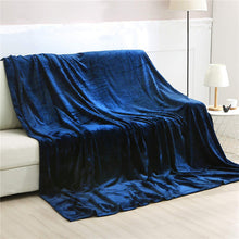 Load image into Gallery viewer, Flannel Microfiber Sofa Bed Blankets
