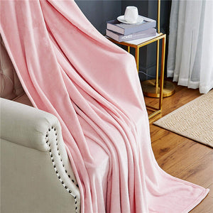 Flannel Microfiber Sofa Bed Blankets